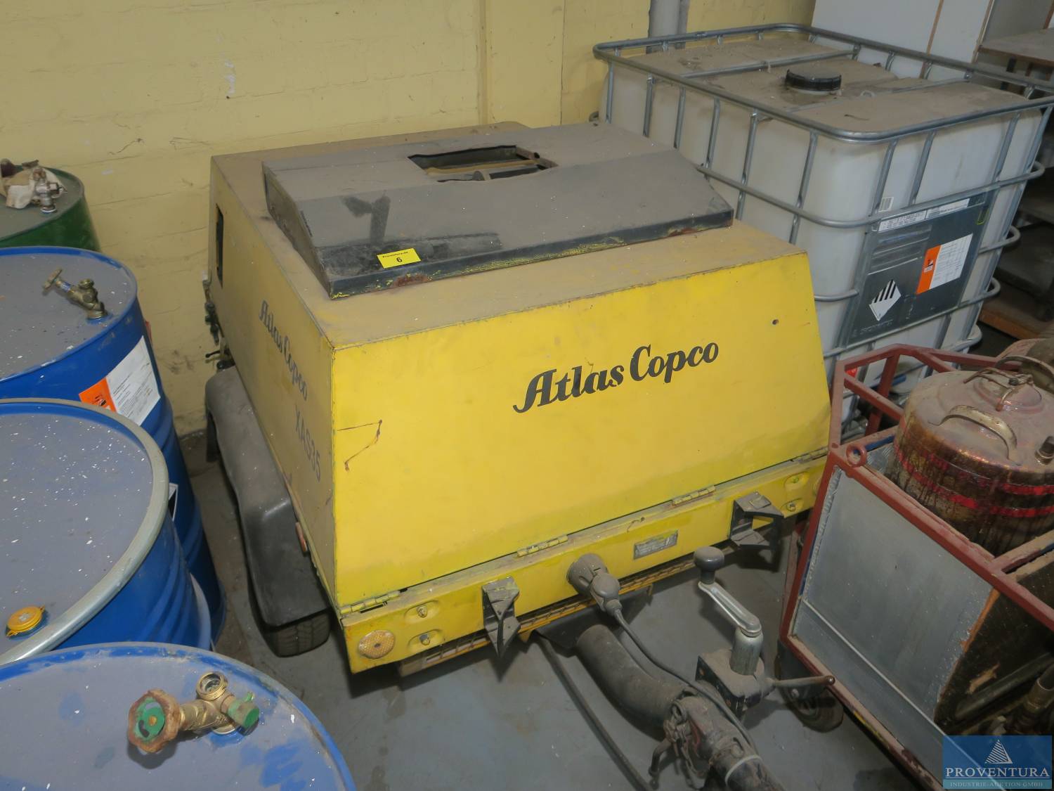 Baukompressor Atlas Copco Xas