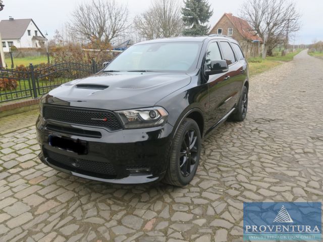 Fahrzeugauktion: SUV DODGE Durango SRT HEMI 5.7 V8, EZ. 2019, 35.000 km, mit Gasanlage, Felgensatz LOMBARTHO 22 Zoll