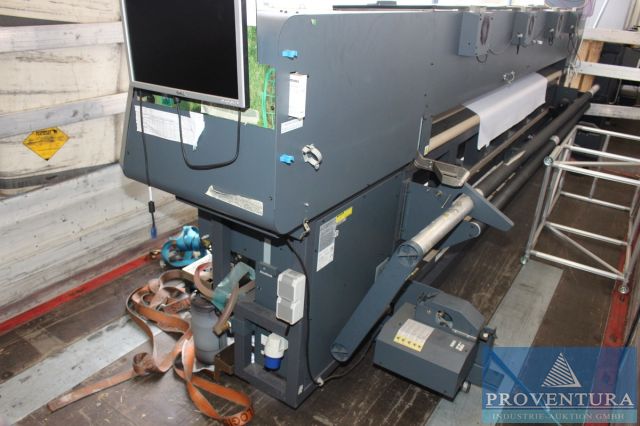 Nicht mehr benötigte Maschinen aus Werbedruckfirma ca. 6 Pos., u.a. UV-Flachbettdrucker DURST Rho P10 200 Bj. 2012, Grossformat-Dulimationsdrucker MIMAKI JV5-320DS, Industrienähmaschinen etc.