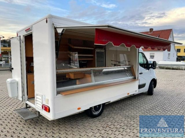 Versteigerung: Bäckerei-Verkaufswagen Renault Master, EZ 2016, 98.500 km, zul. GG 3.500 kg