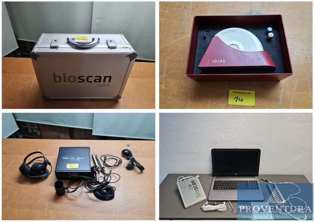 Aus Leasing: Beautysysteme bioscan-swa, IDIAG M360 Rückenscanner, DELTA-TECH Delta-Scan