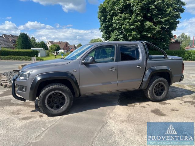 Versteigerung: VW Amarok 2.0 TDI 4Motion, EZ 2012, 198.000 km, Delta-Felgen, Frontbügel, hochwertige Folierung