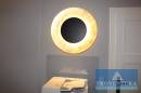 Designer-Wandleuchte FONTANAARTE Lunaire LED schwarz/ gold