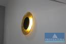 Designer-Wandleuchte FONTANAARTE Lunaire LED schwarz/ gold