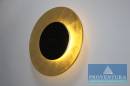 Designer-Wandleuchte FONTANAARTE Lunaire LED schwarz/ gold