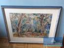 Aquarell „Wald im Tessin 1944“