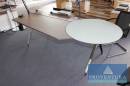 Schreibtisch TABLE Duoplatte ca. 240x100/90 cm