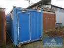 WC-Container ca. 20 Fuß blau Bj. 1993