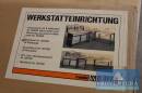 Werkbank Stahl/Holz ca. 105x60 cm