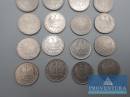 Silbermünzen Bundesrepublik Deutschland 2 DM Max Planck ss-vz fast komplett 55 St