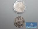 Silbermünzen Bundesrepublik Deutschland 2 DM Max Planck vz-st 22 St