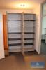 Flügeltüren-Stahlschrank STEELCASE lichtgrau ca. 80x227hx45t cm