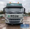 Lkw offener Kasten mit Ladekran VOLVO FM12 6x4, EZ 2005