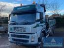 Lkw offener Kasten mit Ladekran VOLVO FM12 6x4, EZ 2005