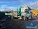 Lkw offener Kasten mit Ladekran VOLVO FM12 6x4, EZ 2005