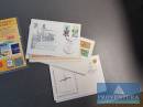 Briefmarken Jahressammlungen DDR 1986, 2x 1988, 1989, 1990