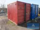 Seecontainer rot ca. 238bx250hx300t cm