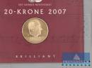 Sammlermünze Norwegen 20 Kronen 2007