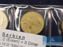 Münzen Serbien 2009 1-20 Dinar