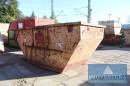 Absetzcontainer Absetzmulde Stahl orange 10m³