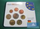 Euro-Umlaufmünzensätze der 12 Teilnehmerländer 2002