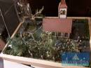 Diorama Kirche mit Beerdigung