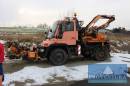 Lkw MERCEDES-BENZ Unimog 405/12 DA16 4x4, EZ 2006, Mähwerke MULAG