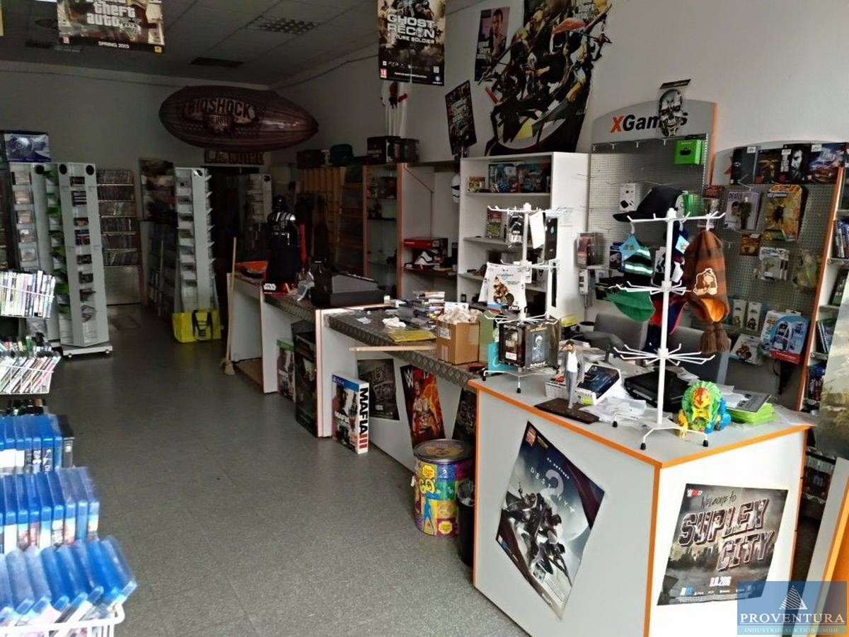 Nachverkauf aus den Warenbeständen und Inventar eines Gameshops, 30169 Hannover