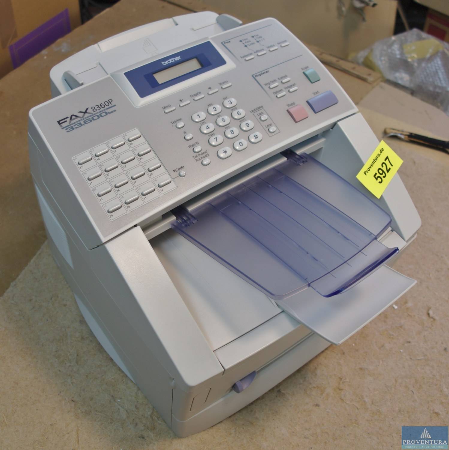 Laserfax BROTHER FAX8360P  Proventura OnlineAuktion