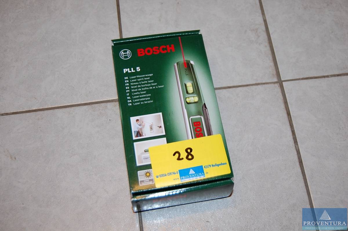 Laser Wasserwaage Bosch Pll 5 Proventura Online Auktion