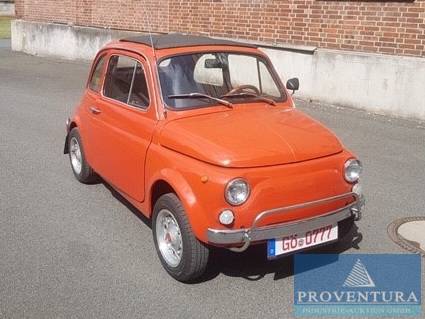 Online-Auktion Oldtimer-Klassiker FIAT 500R, EZ 1972, 1. Hand, teilrestauriert, 37000 Raum Göttingen