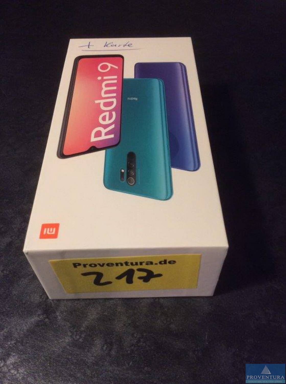 Prepaid Smartphone Xiaomi Redmi 9 M2004j19ag Carbon Grey Proventura Online Auktion 