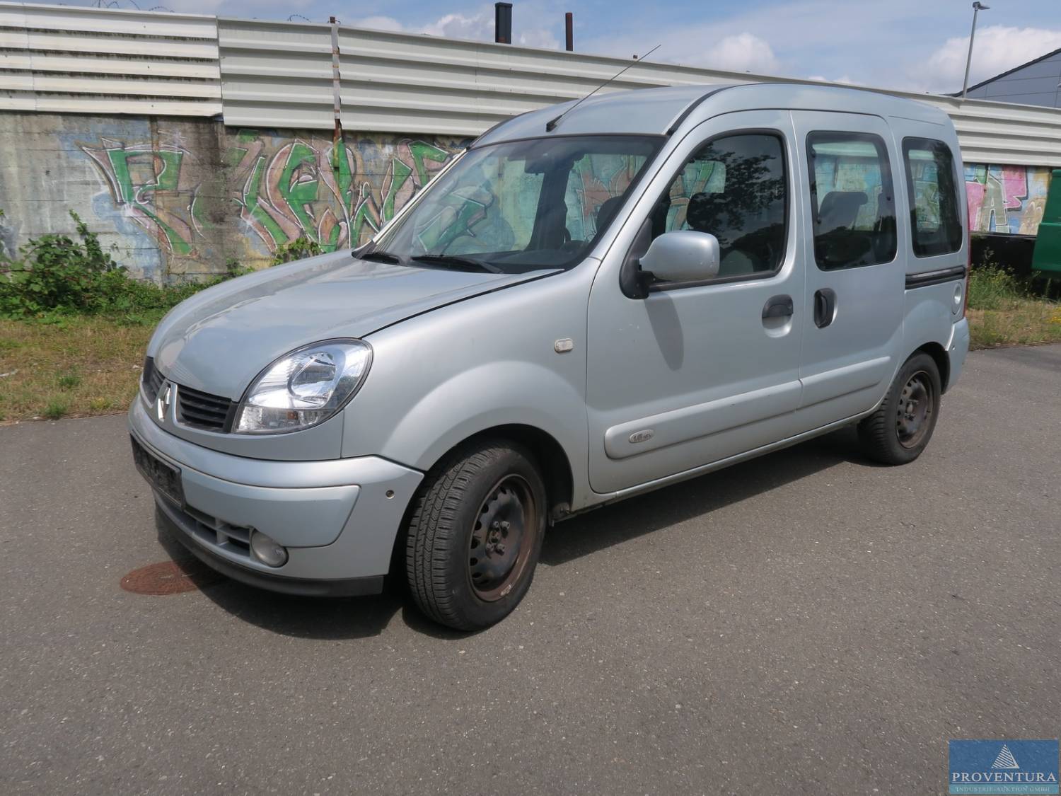 Pkw-Versteigerung: RENAULT Kangoo 1.6 16 V, Flüssiggas, Klima, AHK