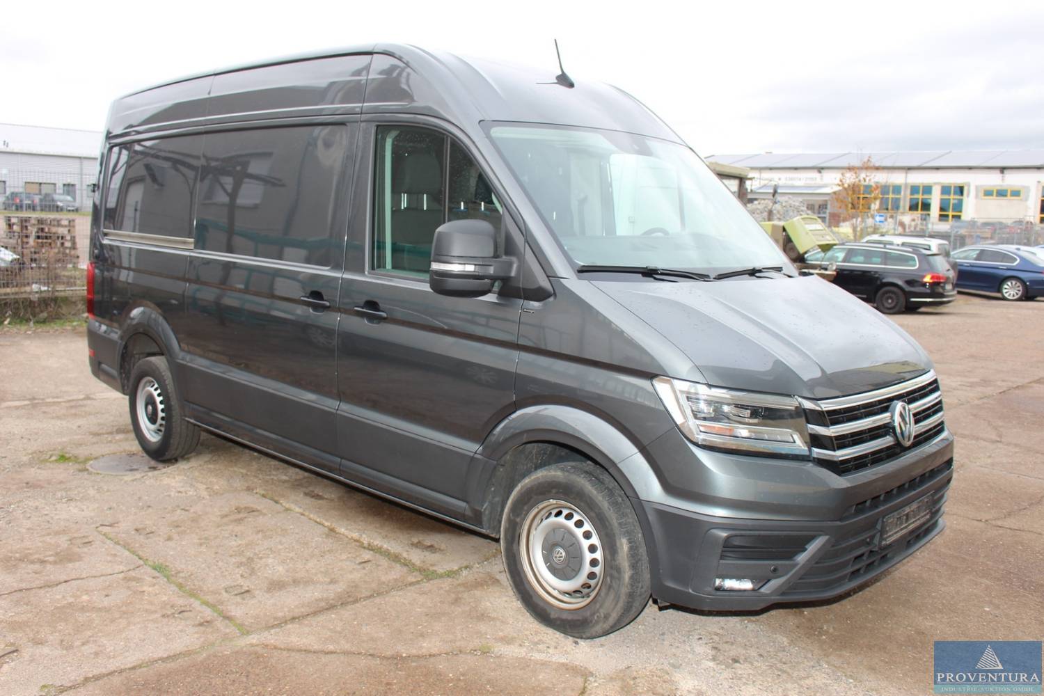 aus Insolvenz Transporter VW Crafter 35 2.0 TDI EZ 2019, Startpreis 8.000 Euro