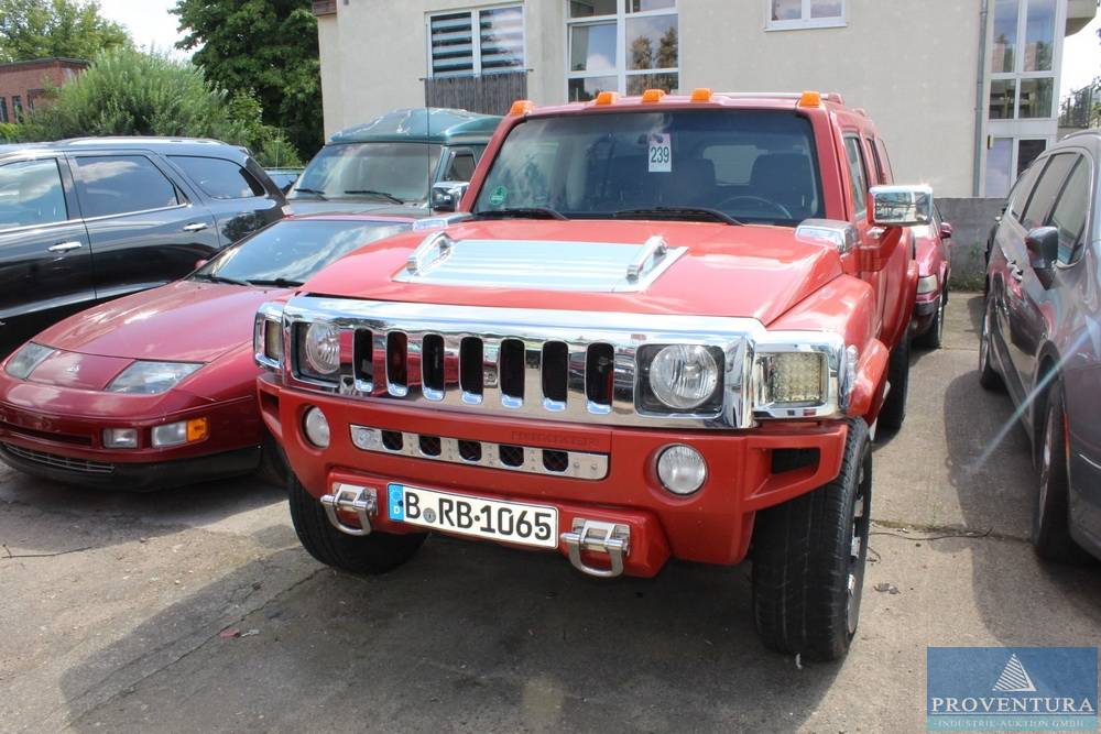 Aus Insolvenz: Hummer H3 3.7 Automatik, EZ 2012, 59.000 km, Klima, Leder, AHK