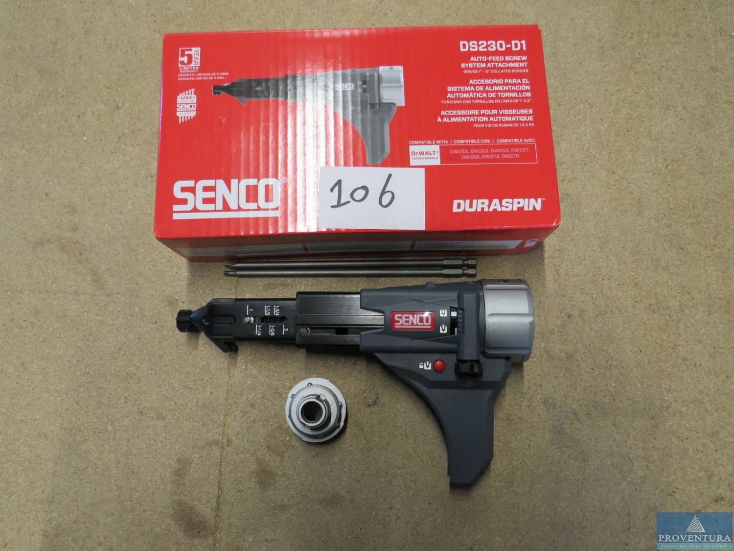 SchraubendreherAufsatz Senco duraspin ds230d1