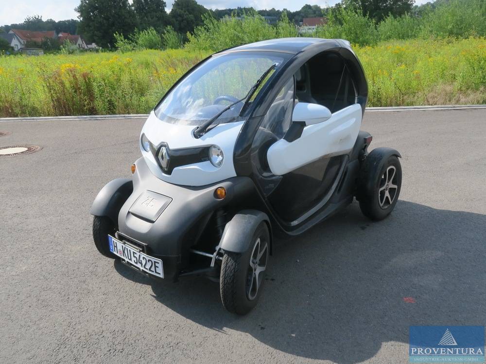 Versteigerung wegen Nichterfüllung des Kaufvertrages Elektrofahrzeug RENAULT Twizy EZ 2021, Verkauf ohne Antriebsbatterie da Miete