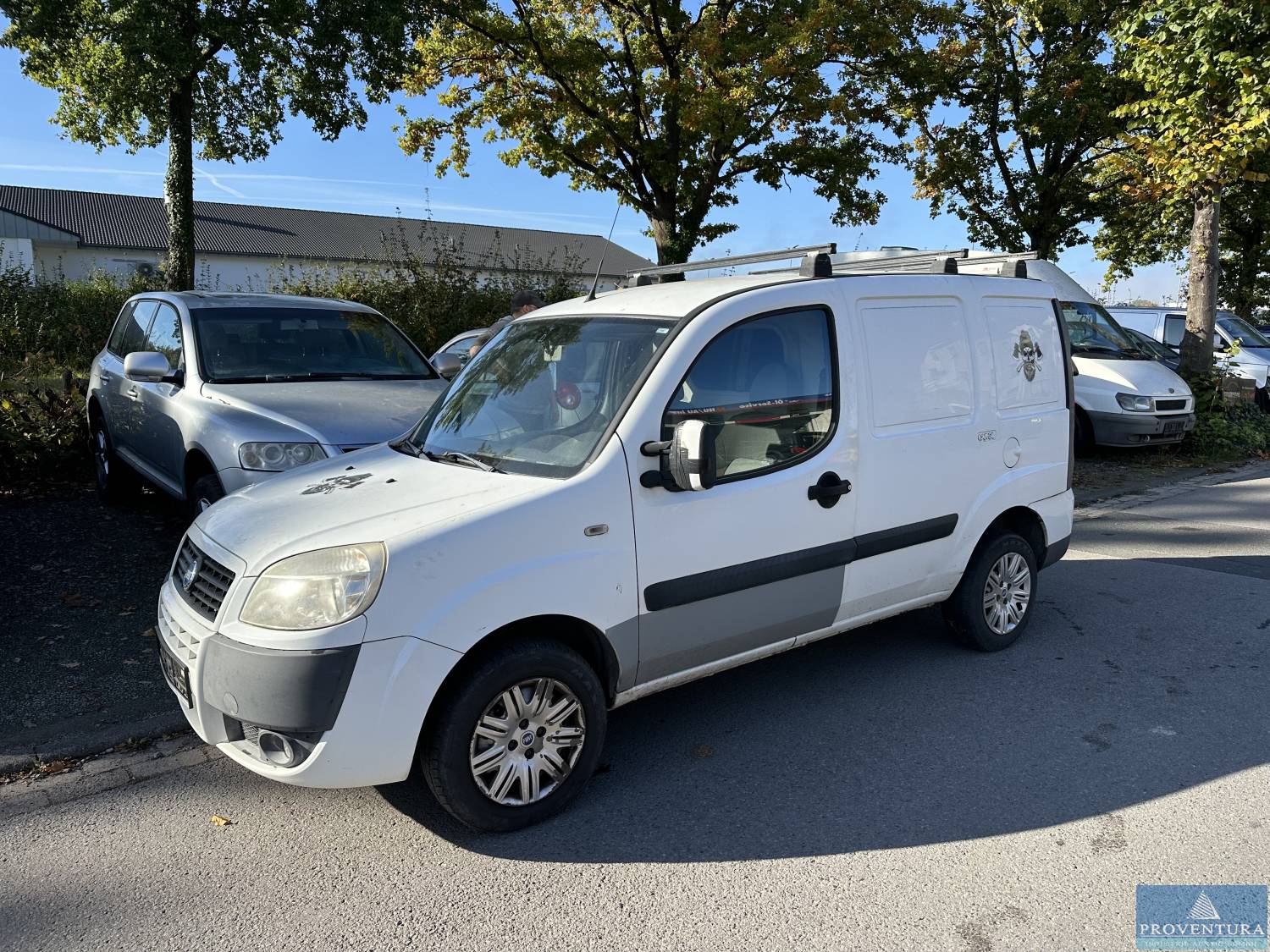 Insolvenzversteigerung Kastenwagen FIAT Doblo Cargo 1.3D MultiJet EZ 2007 296.000 km