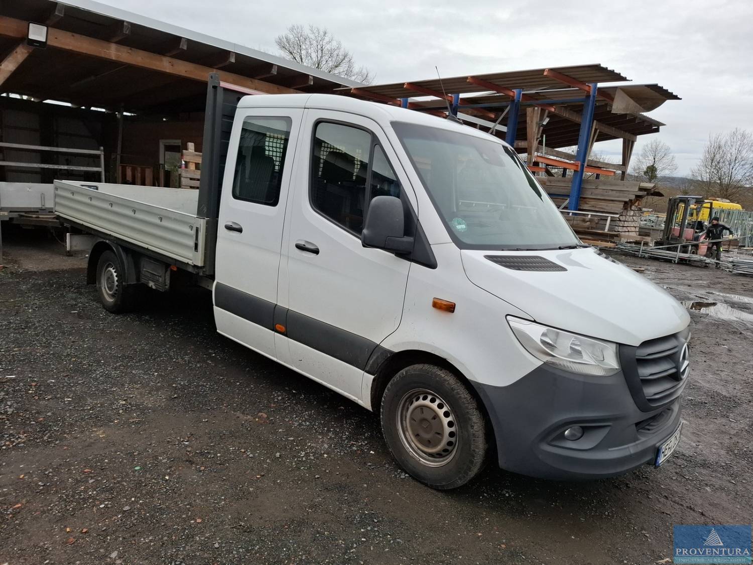 Lkw Doka Offener Kasten Mercedes Benz Sprinter Cdi Ez