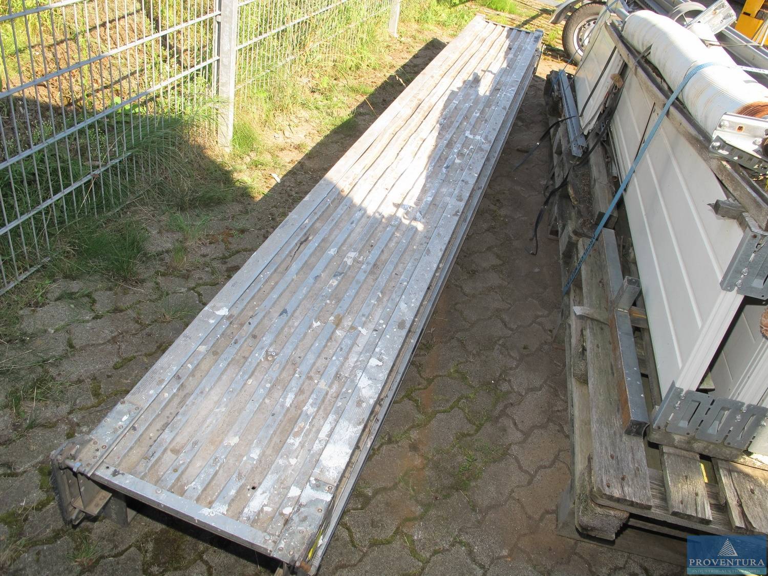 Alu Gerustbohlen Klappbar 2x450 Cm Layher Proventura Online Auktion