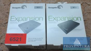 Externe Festplatte SEAGATE Expansion Protable 2x 1TB