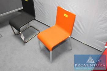 Besucherstuhl VITRA 5408484 orange