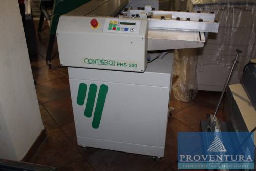 Perforator CONTAGOR PHS 500 mit Saugluftanleger bis A3+ Format Bj 2009