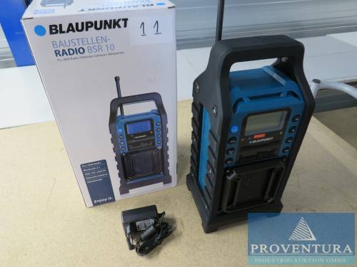 Baustellenradio BLAUPUNKT bsr10