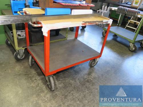 Etagenwagen rot ca. 1.000x700 mm