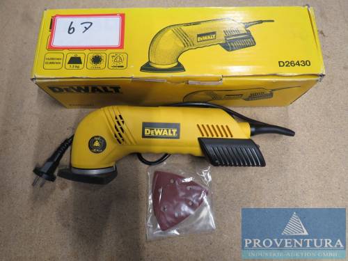 Dreiecksschleifer Dewalt d26430 2017 25-mr057132