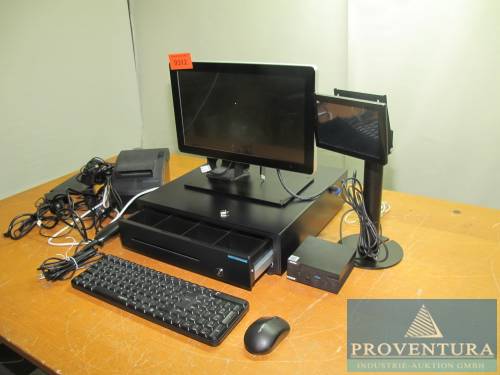 PC-System aus ehemaligem Kassenarbeitsplatz EXONE Business 5303