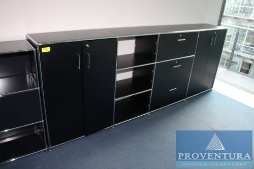 Sideboard BOSSE konektra schwarz ca. 300bx113hx43t cm