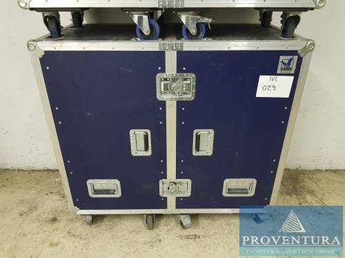 Flightcase amptown CASES auklappbar ca. 120 x 60 x 110 cm