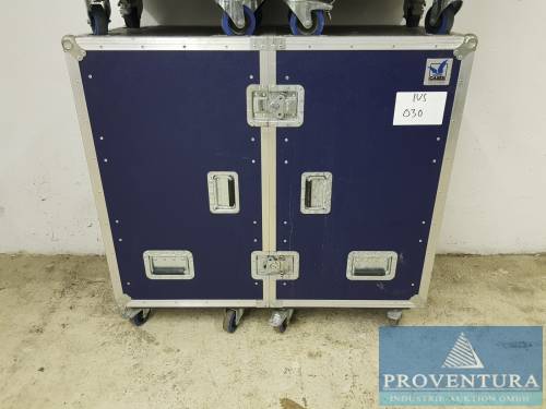 Flightcase amptown CASES auklappbar ca. 120 x 60 x 110 cm